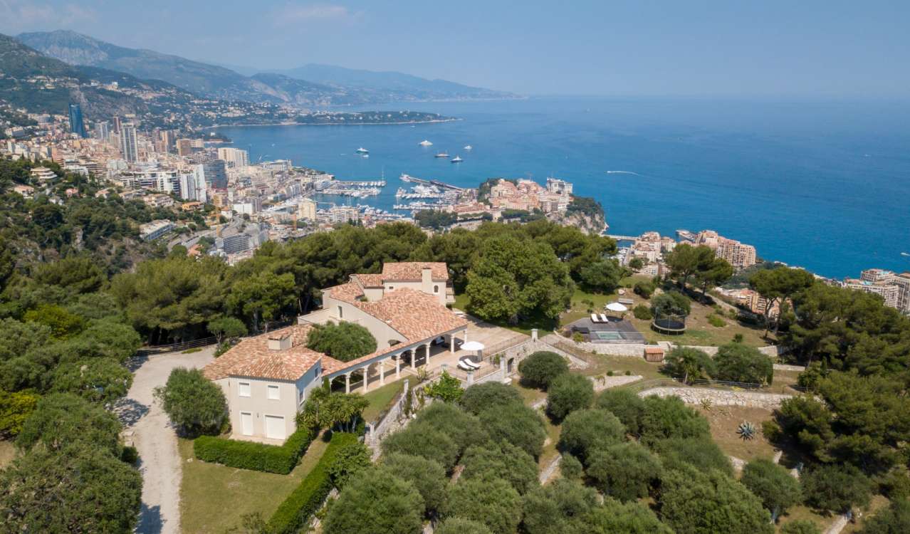 villa in seasonal rental cap-d"ail, french riviera, france