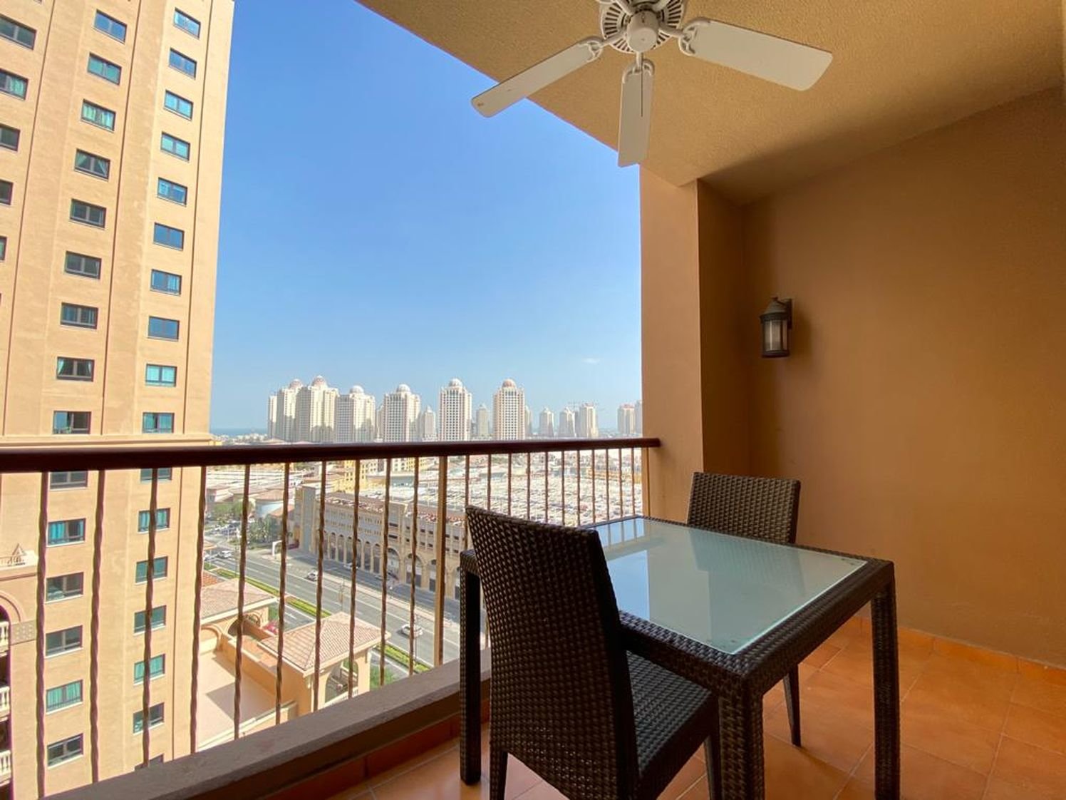 Ad Rental Apartment Doha The Pearl, 1 Rooms ref:L2017DA